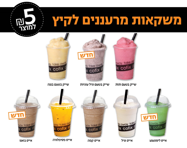 Opinii despre קופיקס, מודיעין în מודיעין מכבים רעות - הסעדה