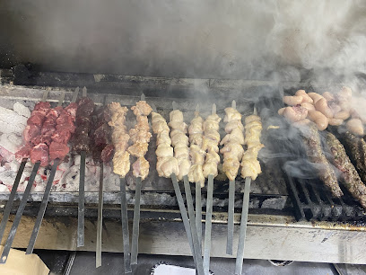 פיתה בשרים על האש