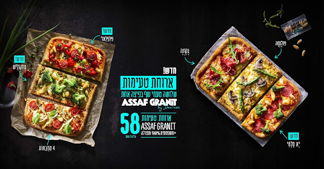 Comentarii opinii despre דומינו'ס פיצה חיפה - אינשטיין