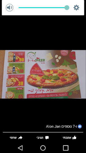 Comentarii opinii despre מיסטר פיצה נהריה