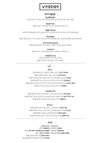 Opinii despre Voodoo bar în תל אביב-יפו - הסעדה