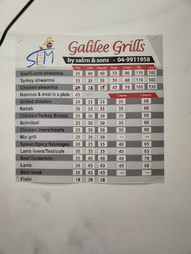 Opinii despre שיפודי הגליל în עכו - הסעדה
