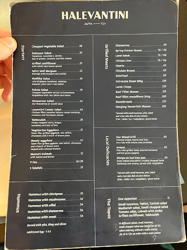 Opinii despre הלבנטיני în תל אביב-יפו - הסעדה