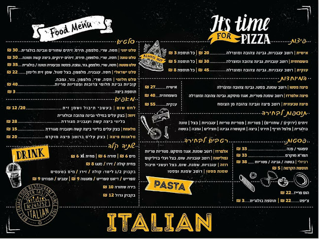 Opinii despre האיטלקיה în קרית גת - הסעדה