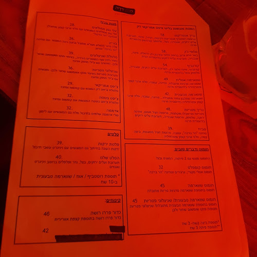 Opinii despre פאב השדרה (יש תעודת כשרות) în רחובות - הסעדה