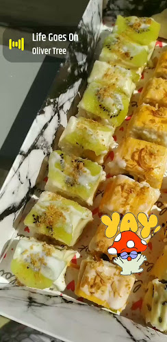 Rollada סושי פירות - סושי שוקולד