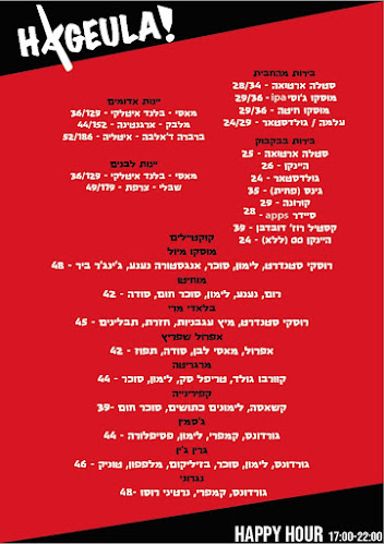 Comentarii opinii despre Ha’Geula Bar