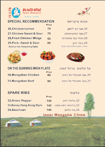 Opinii despre מסעדת סינית מנדרין în ירושלים - הסעדה