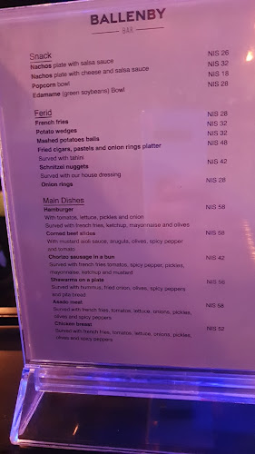 Opinii despre בלנבי בר în תל אביב-יפו - הסעדה