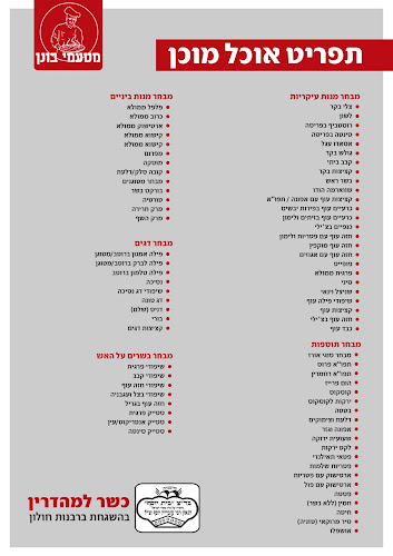 Opinii despre מטעמי בונן în חולון - הסעדה