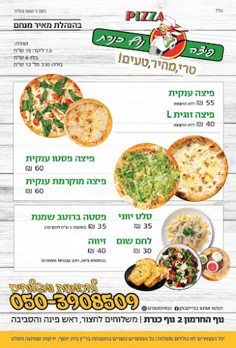 פיצה נוף כינרת - צפת