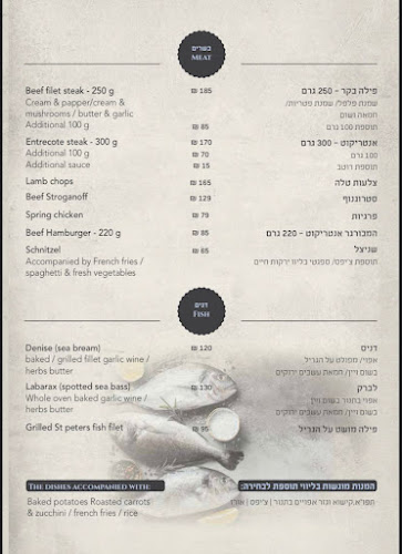 Opinii despre מסעדת טבריה הקטנה în טבריה - הסעדה