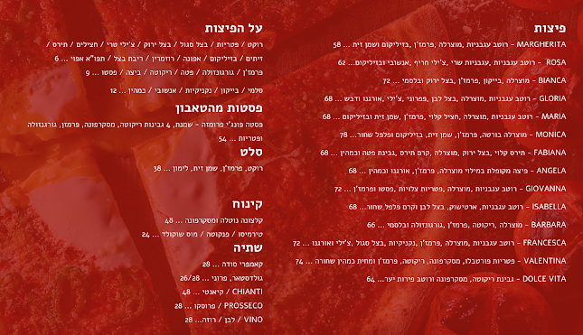 Opinii despre Pizza פיצה גרינברג în תל אביב-יפו - הסעדה