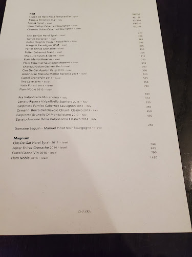 Opinii despre צ'אקרה în ירושלים - הסעדה