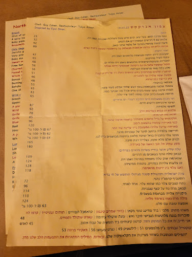 Opinii despre מסעדת צפון אברקסס של איל שני în תל אביב-יפו - הסעדה