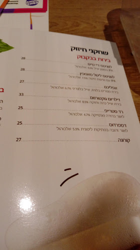 Opinii despre Giggsi în באר שבע - הסעדה